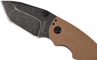 Нож Kershaw Shuffle II складной сталь 8Cr13MOV коричневая рукоятка - фото 6