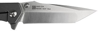 Нож Sanrenmu 9002-GW складной сталь Sandvik  12C27 рукоять G10 - фото 3