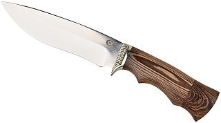Нож ИП Семин Близнец кованая сталь 95х18 венге литье - фото 1