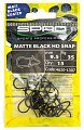 Застежка SPRO Matte black HD 9,5мм 35кг