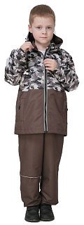Костюм Cosmo-tex Юнга детский камуфляж коричневый  - фото 1