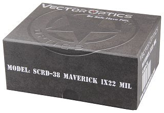 Прицел коллиматорный Vector Optics Maverick-III 1x22 MIL - фото 6