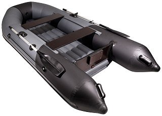 Лодка Мастер лодок Таймень NX 2900 НДНД графит/черный - фото 4