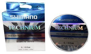 Леска Shimano Technium New 200м 0.185мм 3,2кг