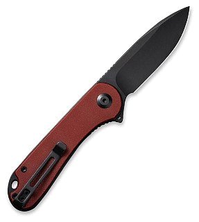 Нож Civivi Elementum Flipper Knife G10 Handle (2.96" D2 Blade)  burgundy  - фото 2